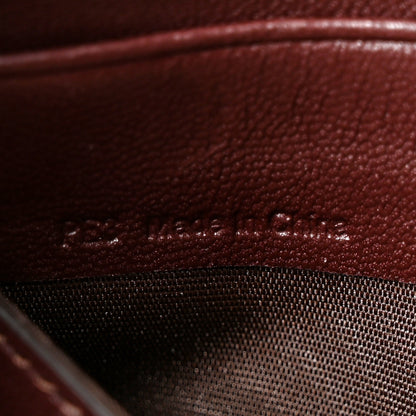 Mulberry Natural Grain Calfskin Continental Wallet Oxblood 7 of 8