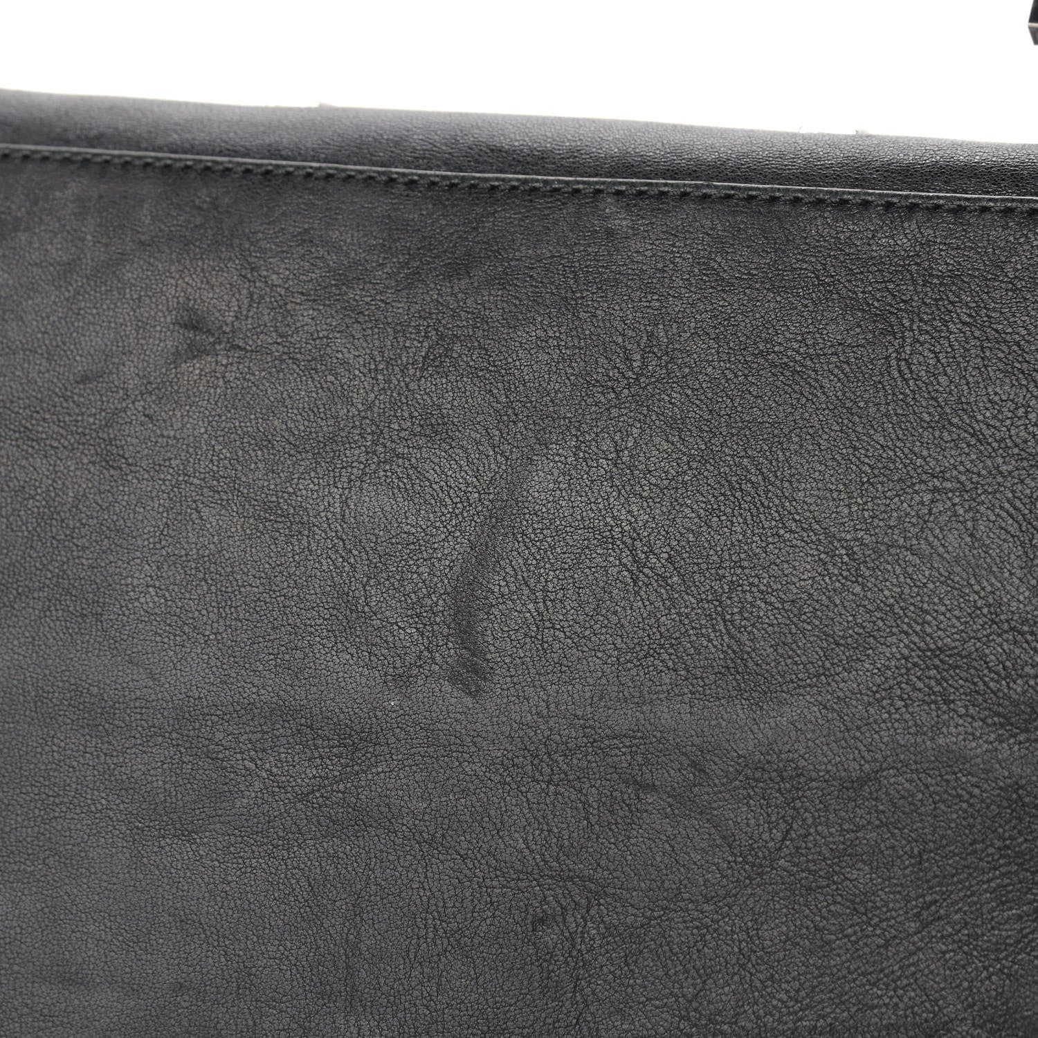 Jimmy Choo Calfskin Studded Tote Black 8 of 10