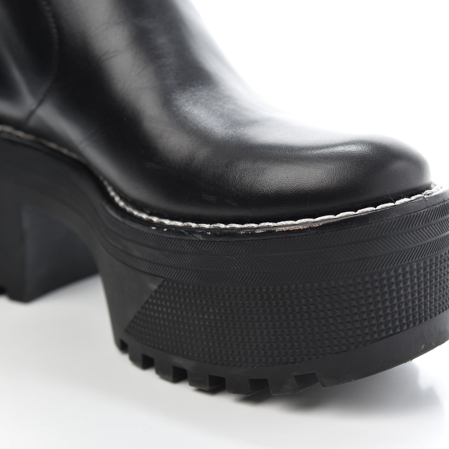 Louis Vuitton Calfskin Monogram Power Squad Flat Ankle Boots 39 Black 13 of 13