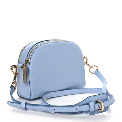 Marc Jacobs Calfskin Shutter Camera Crossbody Bag Light Blue 2 of 10