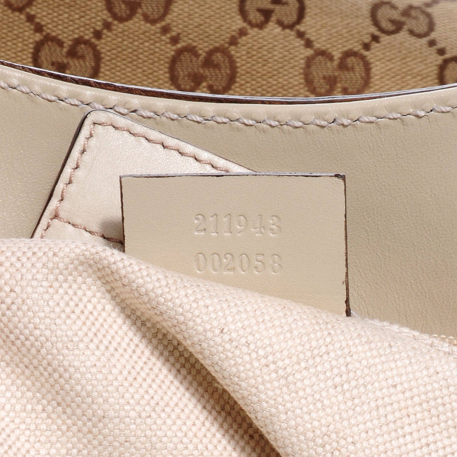 Gucci Monogram Large Sukey Tote Off White 7 of 7