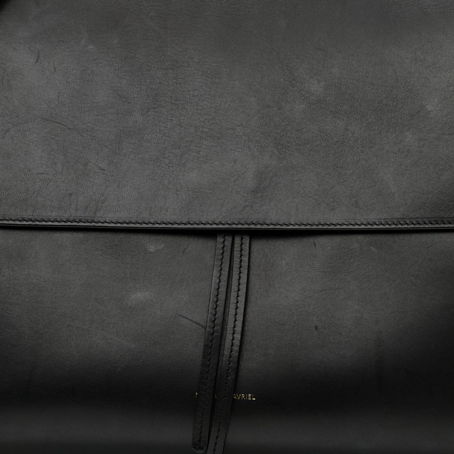 Calfskin Lady Bag Black Flamma