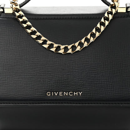 Givenchy Textured Calfskin Mini Pandora Box Chain Crossbody Bag Black 8 of 11