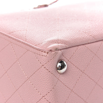 Chanel Grained Calfskin Small CC Pocket Tote Pink 7 of 12