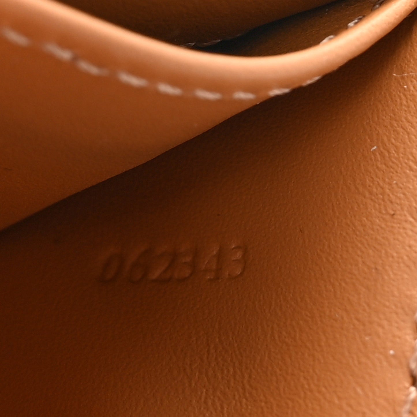 Satin Calfskin Anagram Bi-fold Wallet Warm Desert