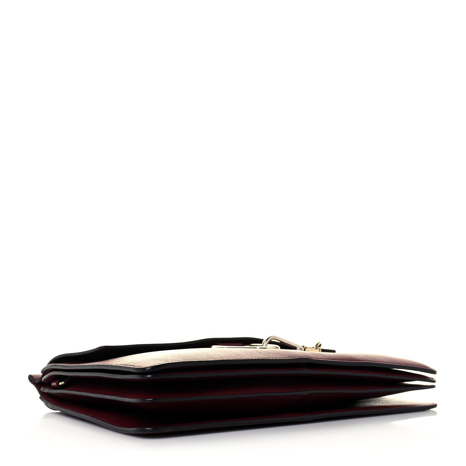 Chloe Calfskin Medium Faye Shoulder Bag Sienna Red 4 of 17