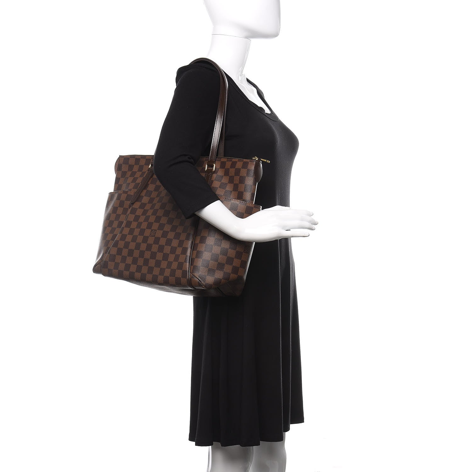 Louis Vuitton Damier Ebene Totally MM 2 of 13