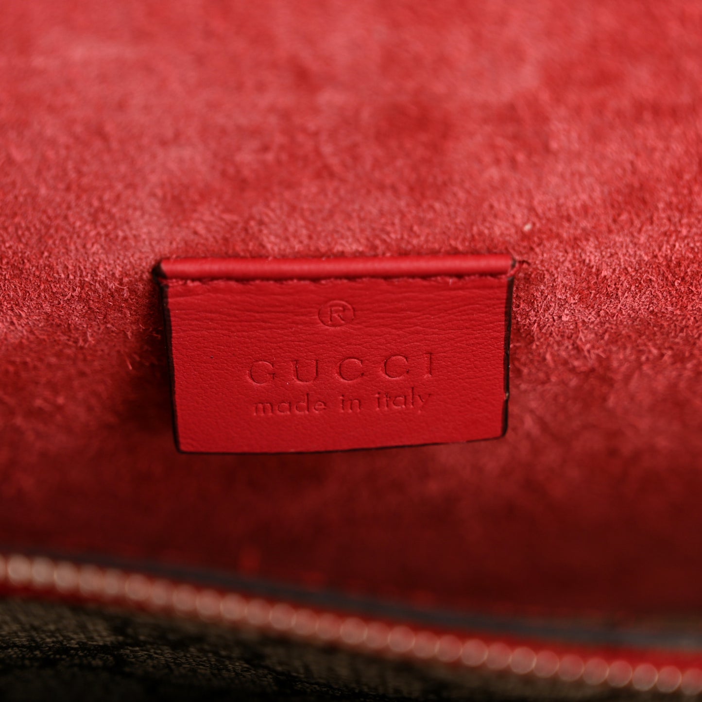 GG Supreme Monogram Small Dionysus Shoulder Bag Red
