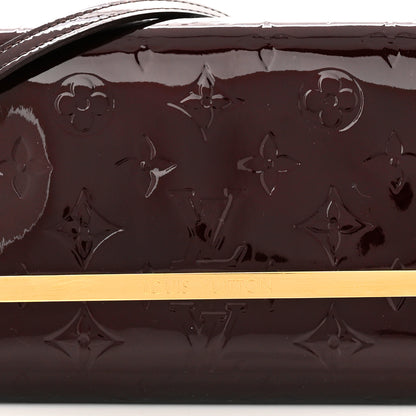 Louis Vuitton Vernis Rossmore MM Amarante 7 of 9