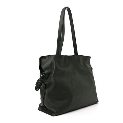 Loewe Calfskin Large Flamenco Knot Bag Khaki 3 of 10