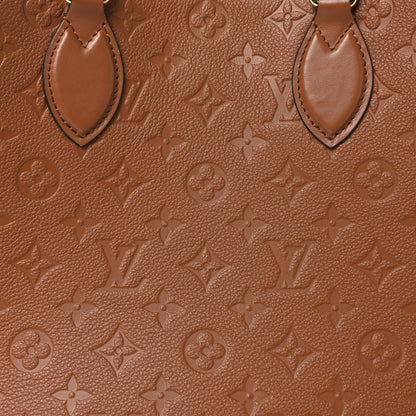 Louis Vuitton Empreinte Monogram Onthego MM Cognac 7 of 10