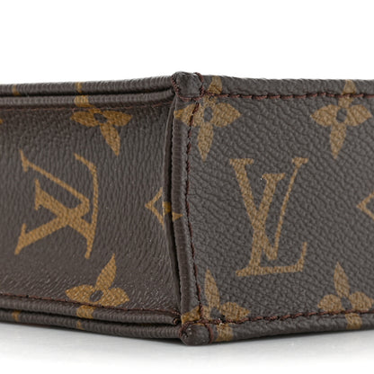 Louis Vuitton LOUIS VUITTON Monogram Petit Sac Plat 8 of 9