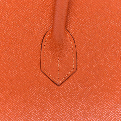 Hermes Epsom Birkin 35 Orange 32 of 37