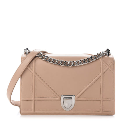 Christian Dior Lambskin Medium Diorama Flap Bag Nude 1 of 7