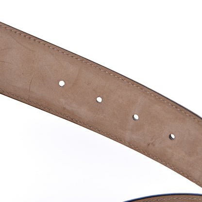Gucci Guccissima Signature Interlocking G 40mm Belt 95 38 Hibiscus Red 5 of 9