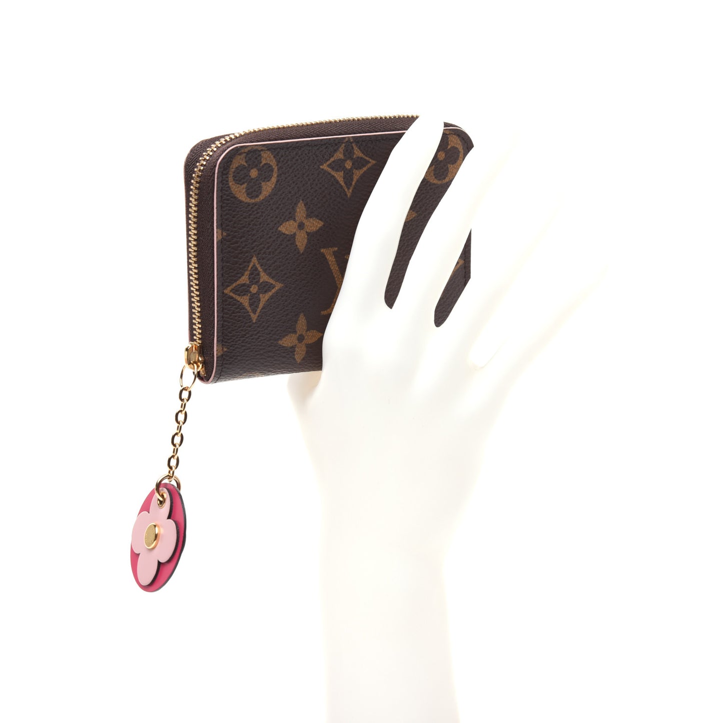 Monogram Bloom Flower Zippy Coin Purse