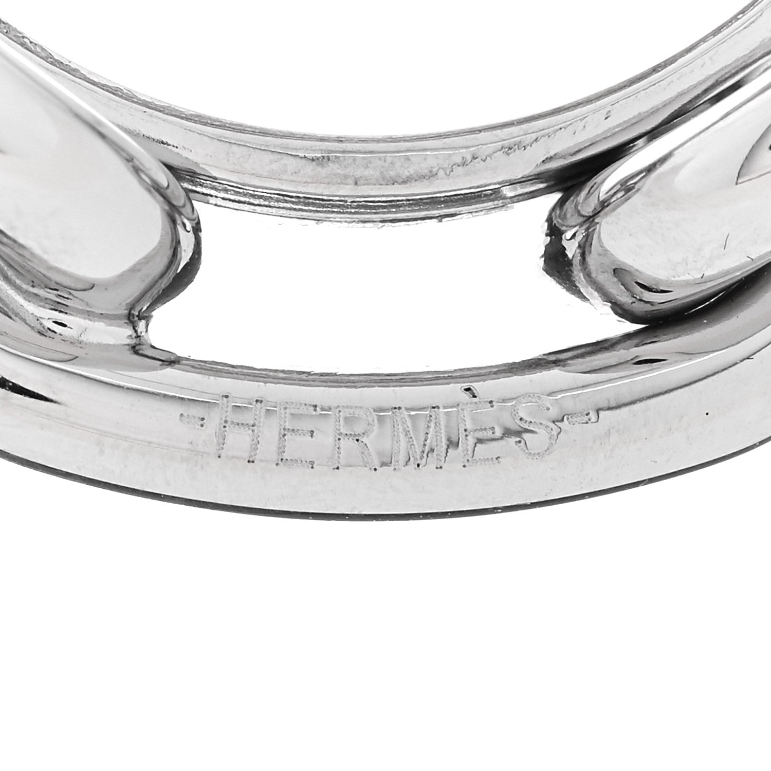 Hermes Palladium Regate Scarf Ring 3 of 5