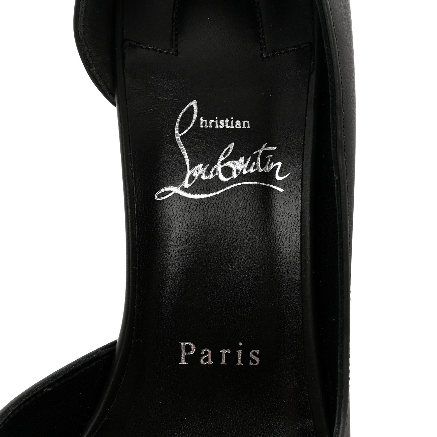 Christian Louboutin Shiny Nappa Iriza 85 Pumps 40 Black 7 of 12