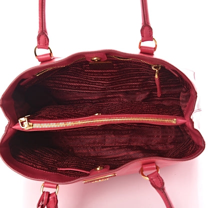 Prada Saffiano Lux Small Tote Peonia 5 of 19