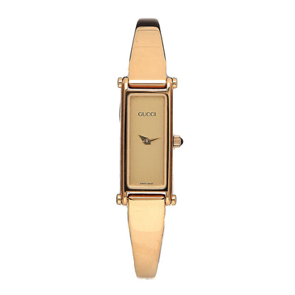 Gucci Stainless Steel 12mm 1500L Horsebit Quartz Watch Gold 1 of 7