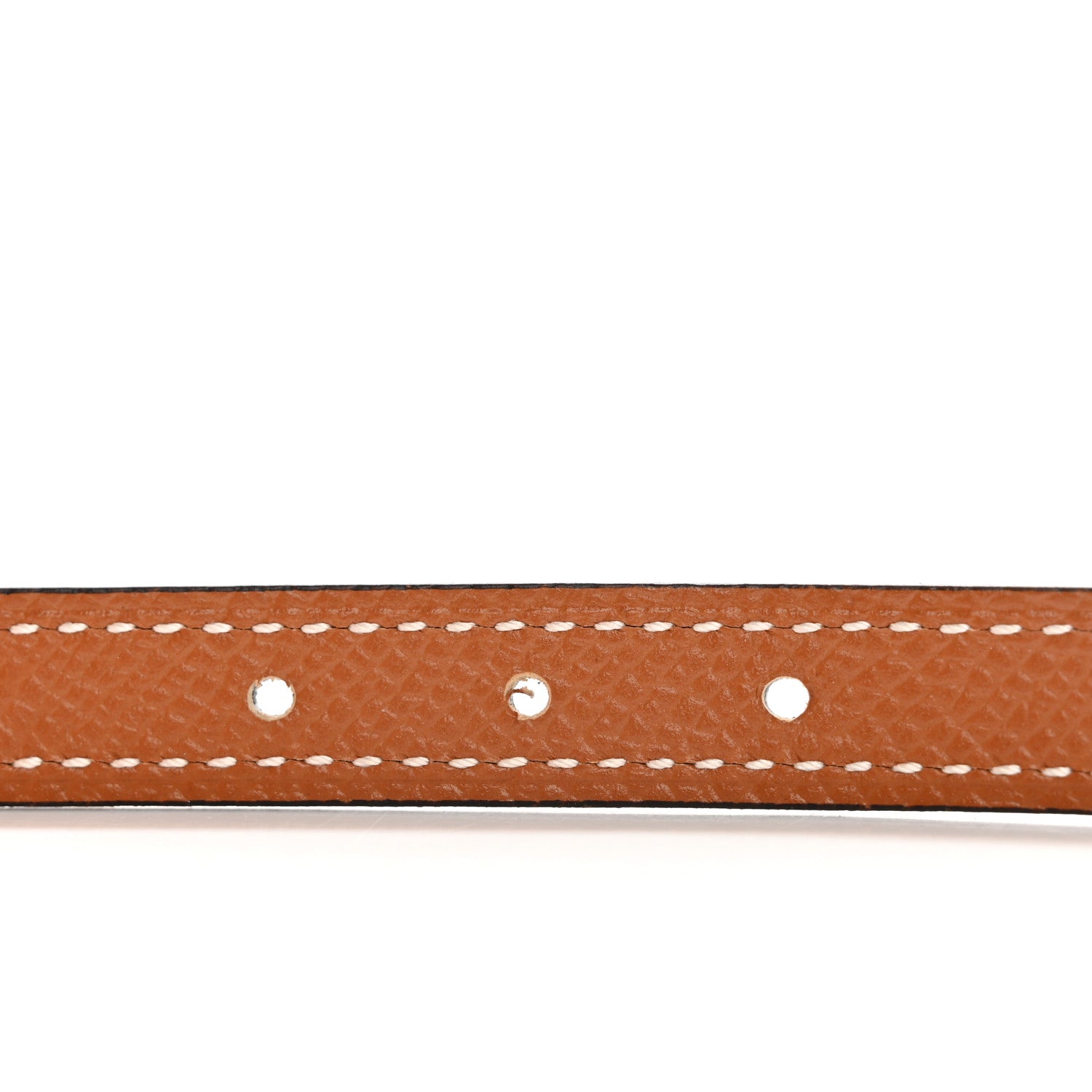 Hermes Swift Epsom 13mm Gamma Belt 80 32 Black Gold 3 of 6