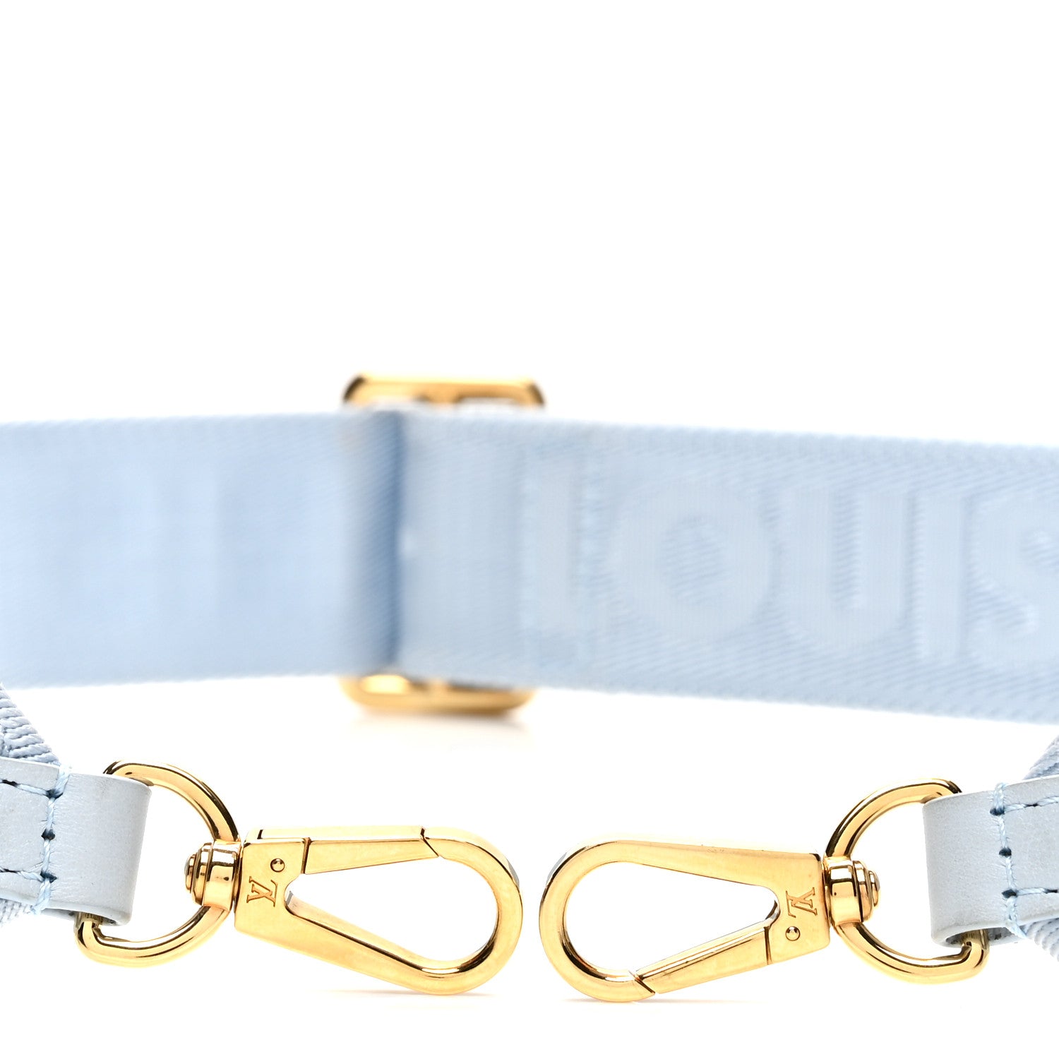Louis Vuitton Nylon Adjustable Shoulder Strap Ice Blue 1901273