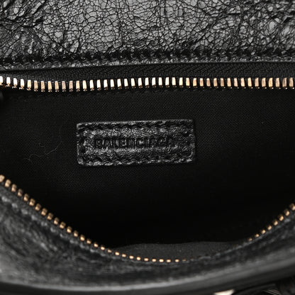 Balenciaga Agneau Neo Classic Hardware Pins Mini City Black 8 of 8