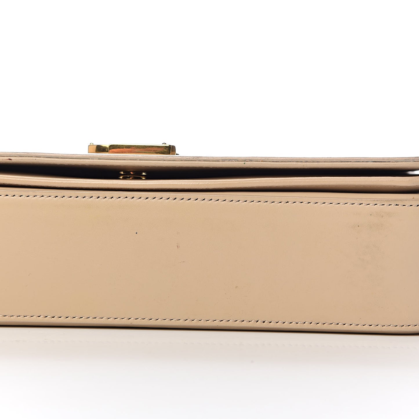 Smooth Calfskin Medium Classic Monogram Universite Bag Cream
