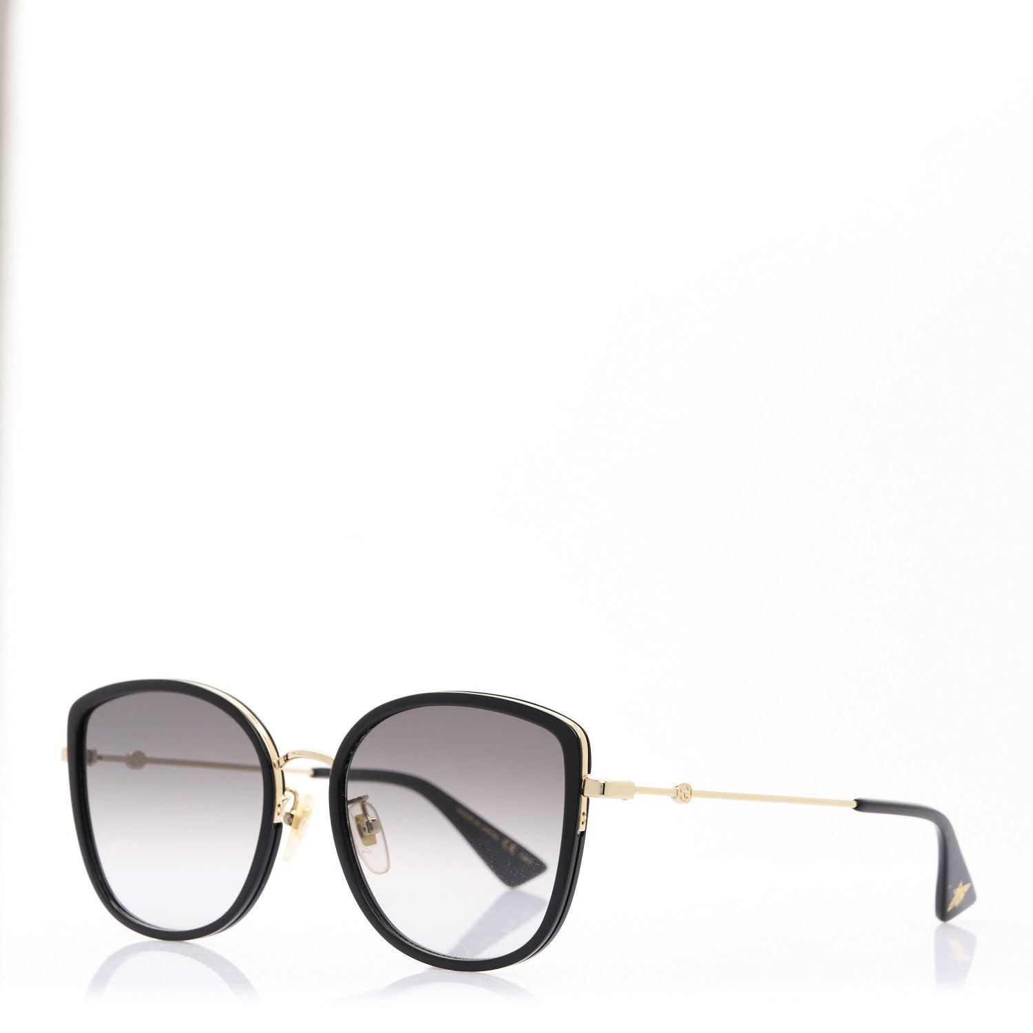 Gucci Cat Eye Sunglasses GG0606SK Black 2 of 14