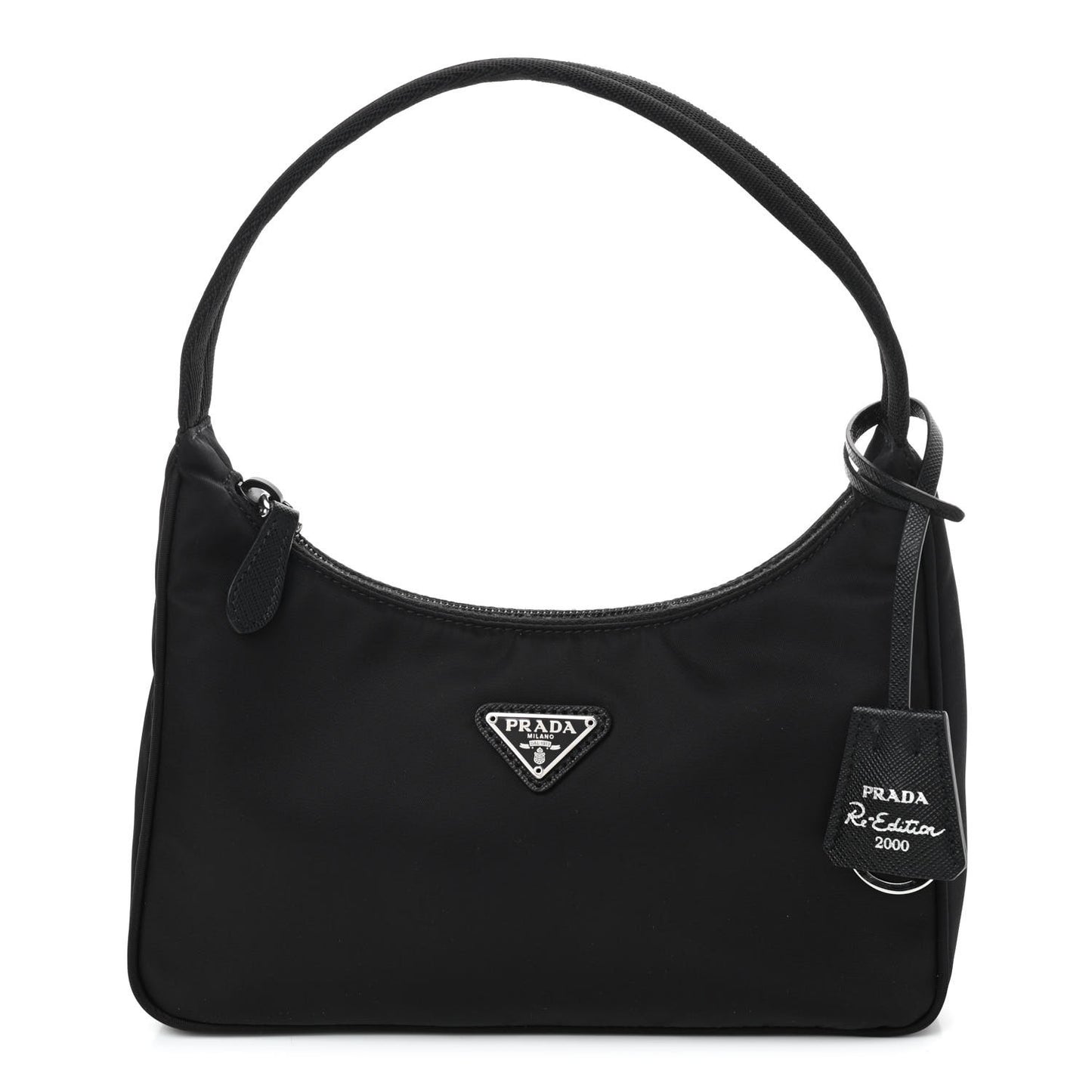 Tessuto Nylon Mini Re-Edition 2000 Bag Black