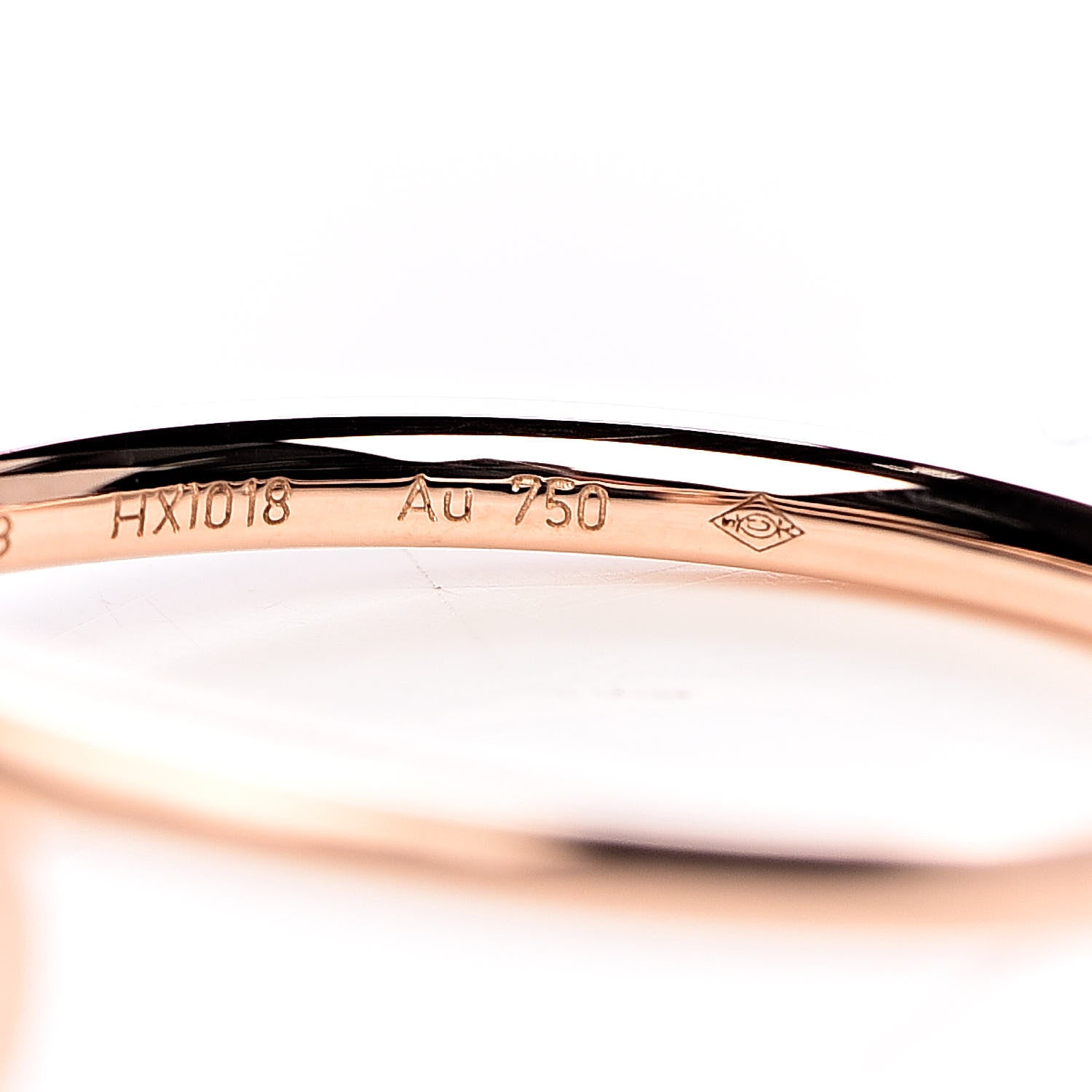 Cartier 18K Pink Gold Small Juste Un Clou Ring 58 8.25 6 of 7