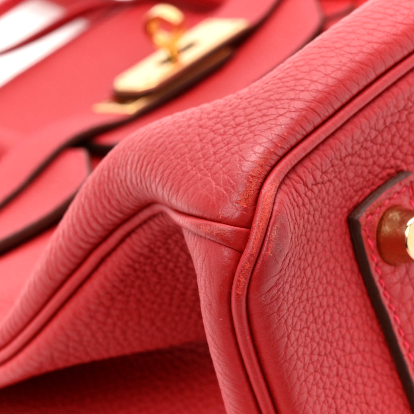 Togo Birkin 35 Rouge Vif
