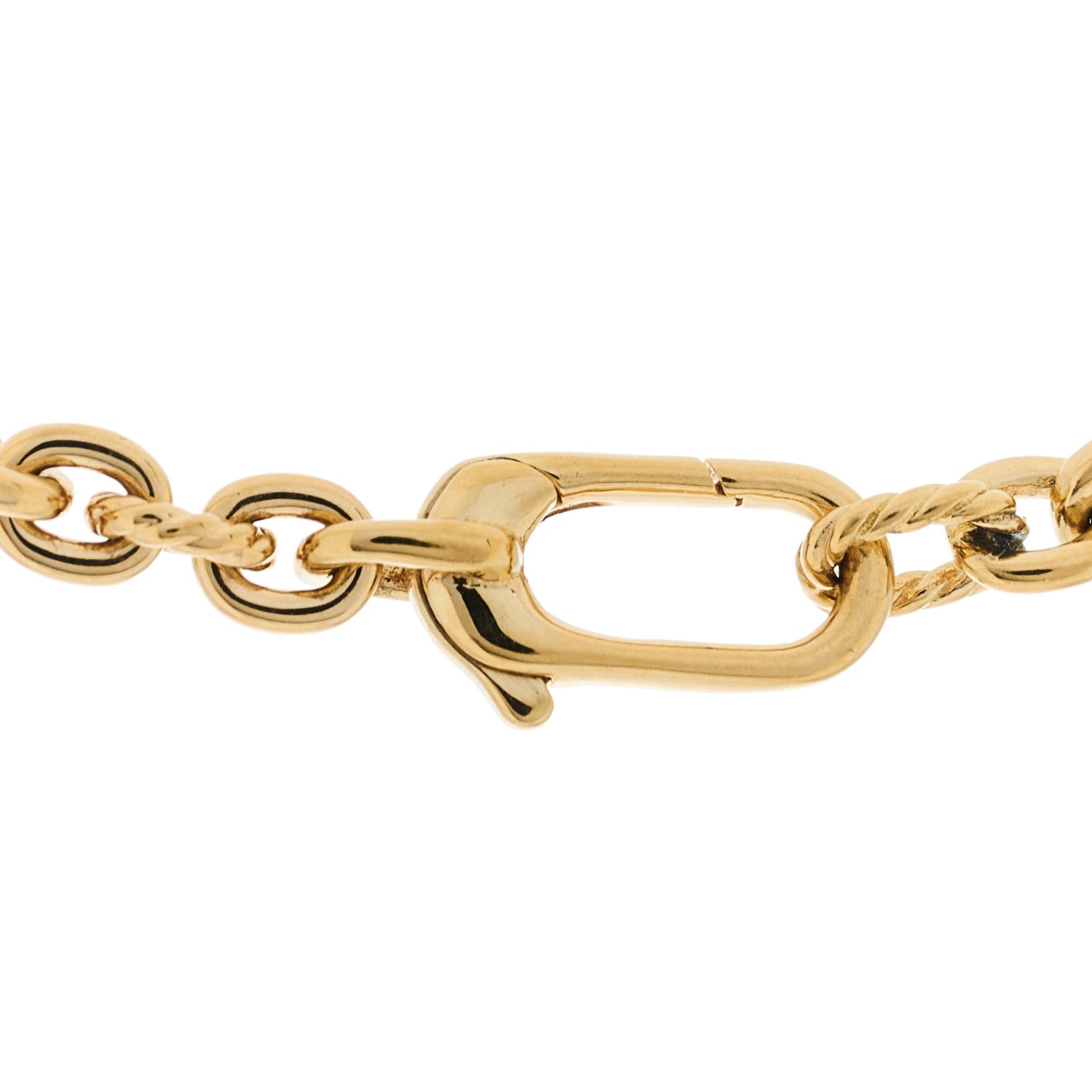 David Yurman 18K Yellow Gold 4.5mm Lexington Chain Necklace 4 of 6