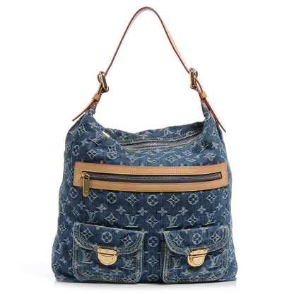 Louis Vuitton Denim Baggy GM Blue 1 of 7