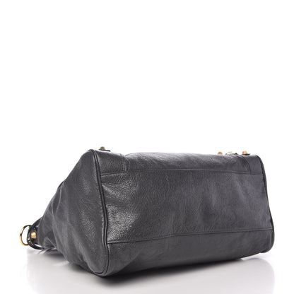 Balenciaga Agneau Giant 12 Gold Hardware Velo Gris Fossile Anthracite 4 of 9