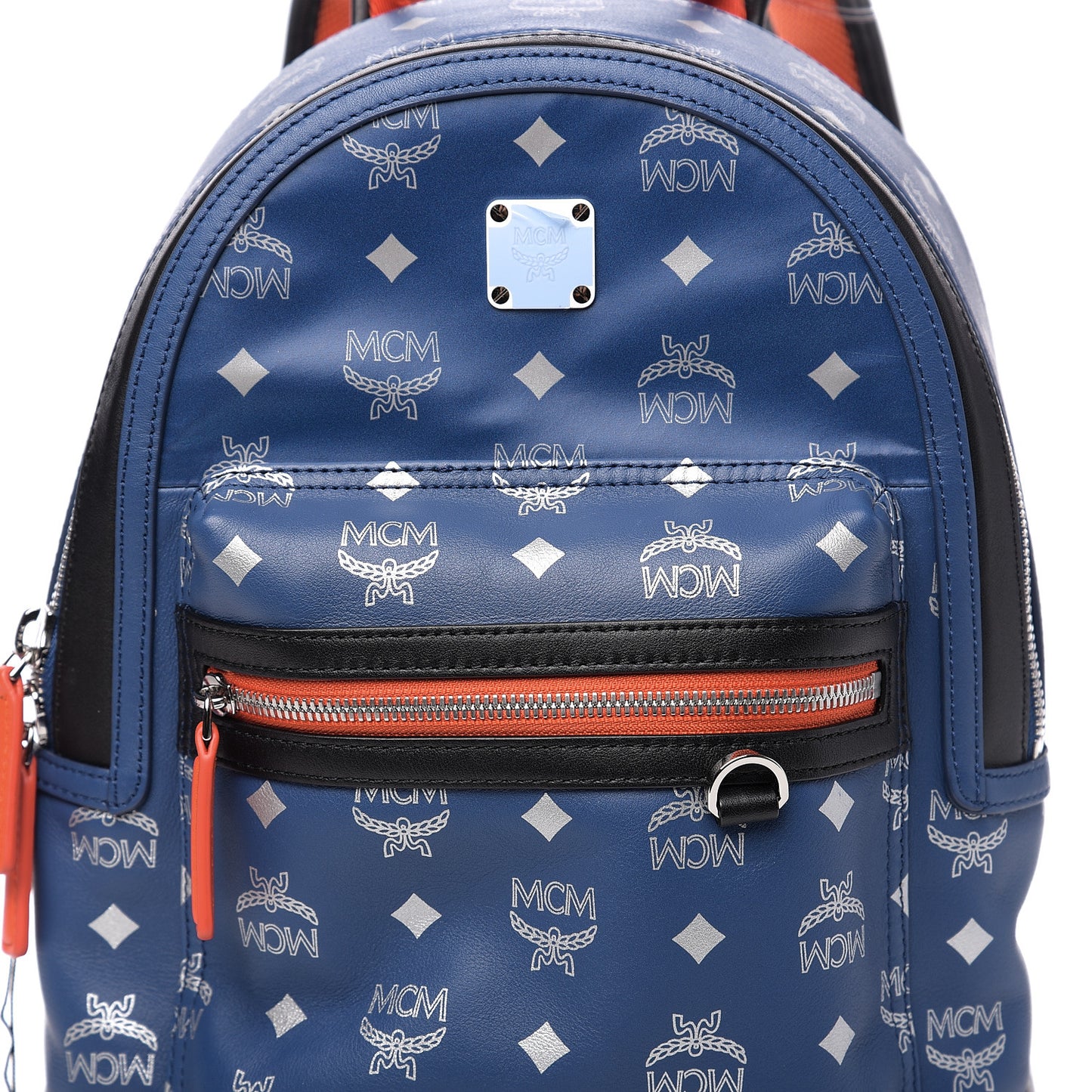 Visetos Reflective Nylon Small Resnick Backpack Blue