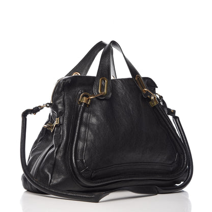 Chloe Calfskin Large Paraty Black 3 of 14