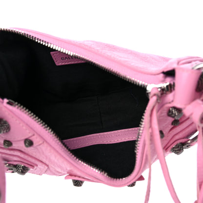 Balenciaga Agneau Arena Le Cagole Shoulder Bag XS Candy Pink 6 of 11