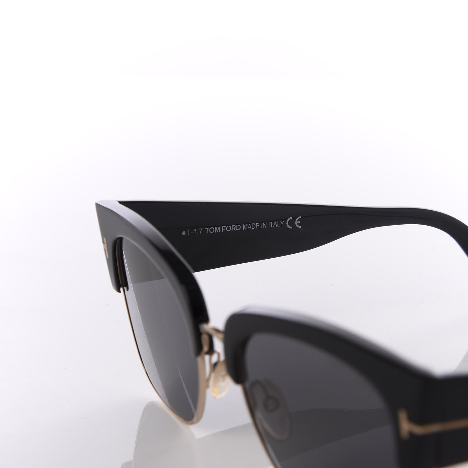 Tom Ford Dakota Sunglasses TF554 Black Gold 6 of 8
