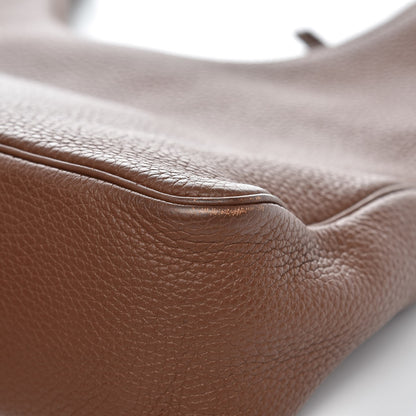 Hermes Taurillon Clemence Massai GM Marron d'Inde 11 of 20