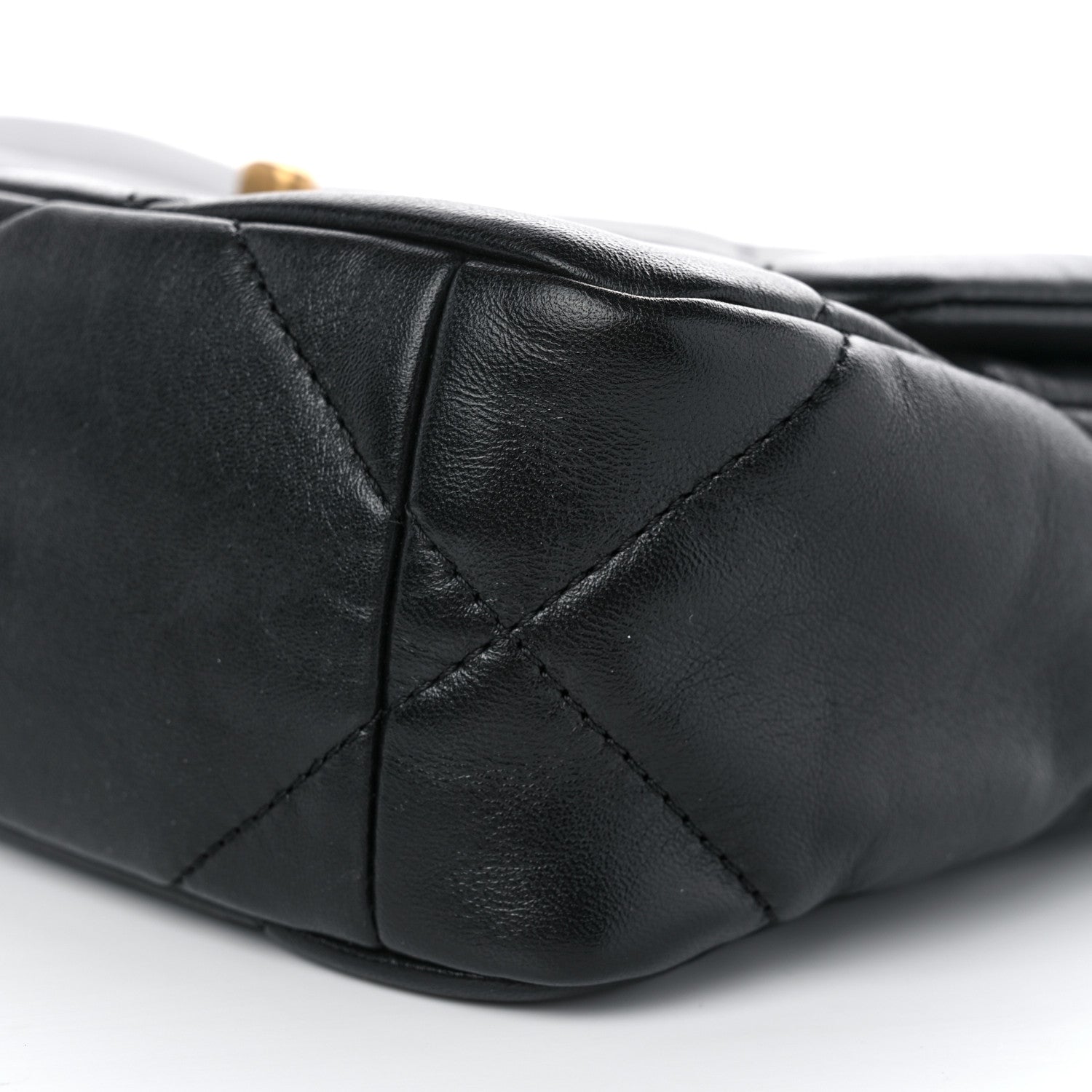 Chanel Lambskin Quilted Medium Chanel 19 Flap Black 10 of 10