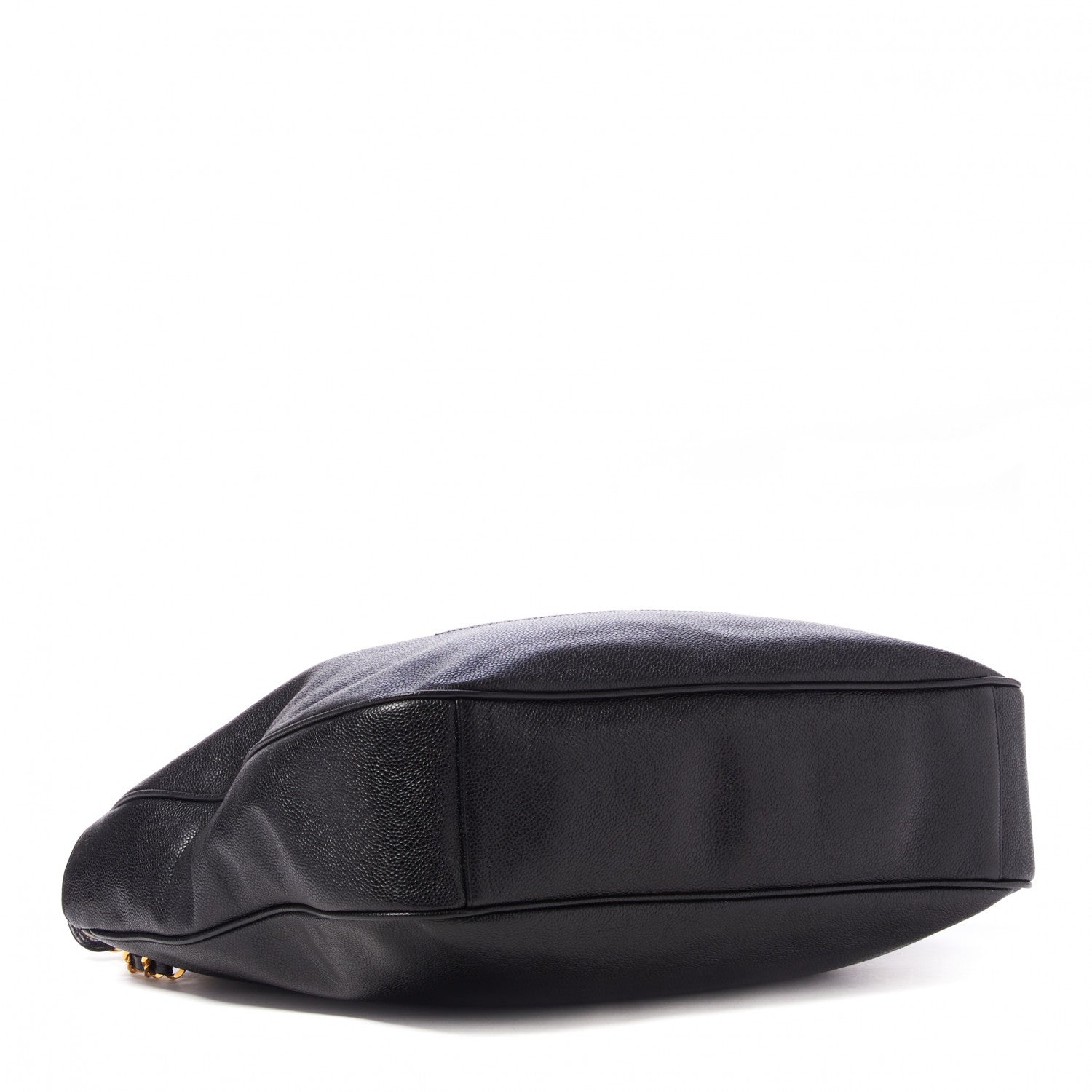 Chanel Caviar Large CC Shoulder Bag Black 4 of 10