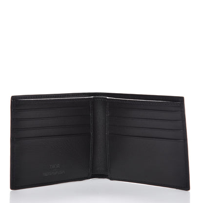 Christian Dior x Sorayama Calfskin Billfold Wallet Blue 5 of 7