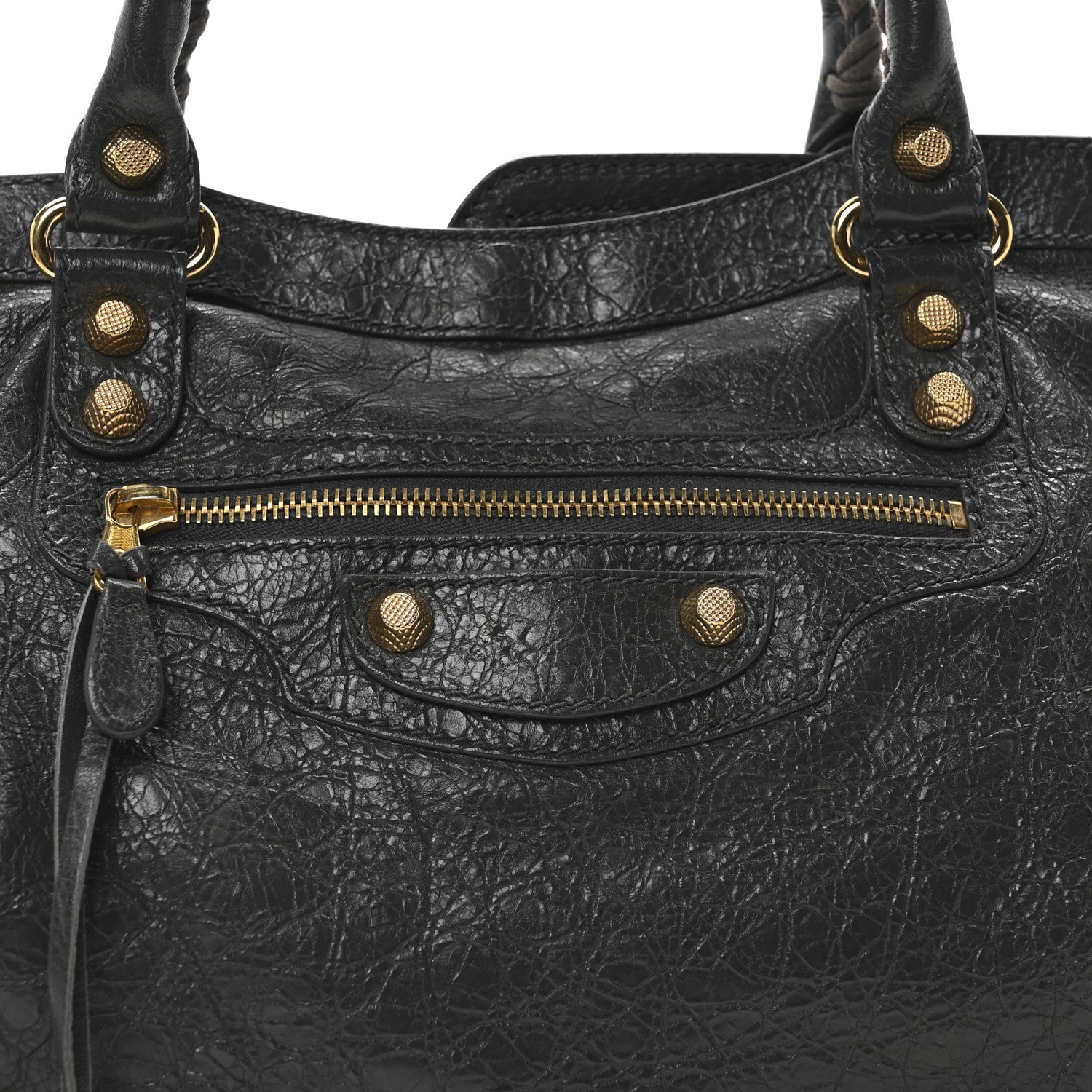 Balenciaga Agneau Giant 12 Gold Hardware City Gris Fossile 8 of 10