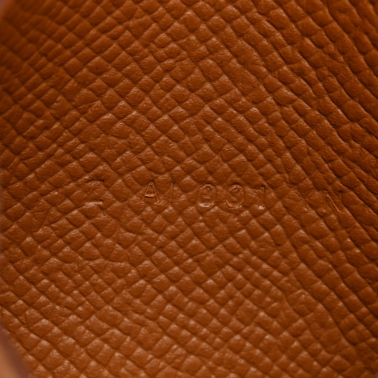 Hermes Epsom Bearn Card Holder Wallet Gold 7 of 10