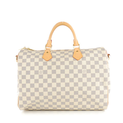 Louis Vuitton Damier Azur Speedy Bandouliere 35 1 of 10