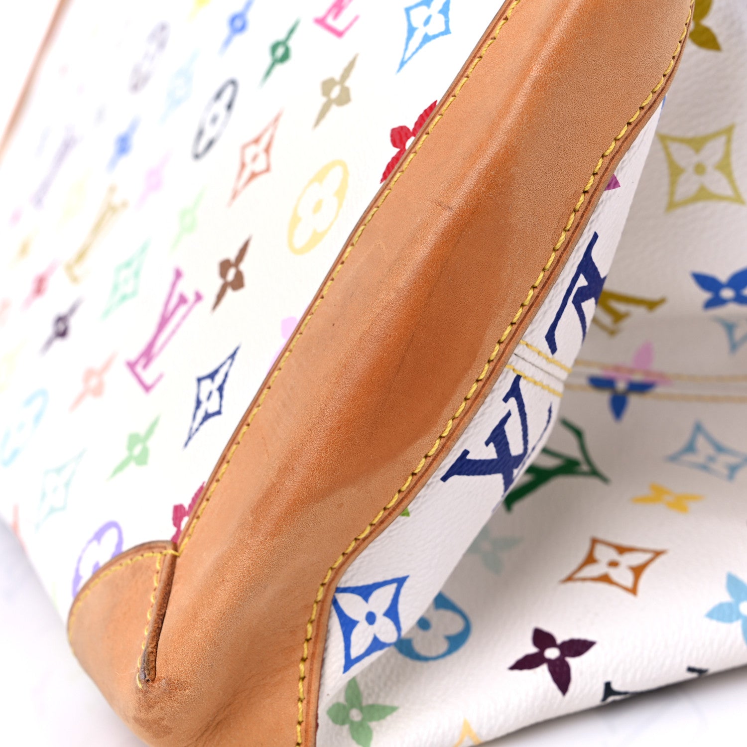 Louis Vuitton Monogram Multicolor Ursula White 7 of 9