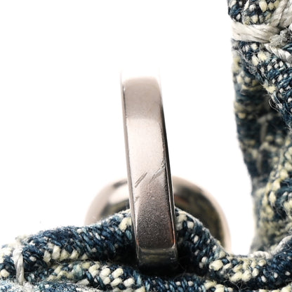 Marc Jacobs Sun Faded Denim Monogram The St Marc Mini Top Handle Bag Blue 12 of 13