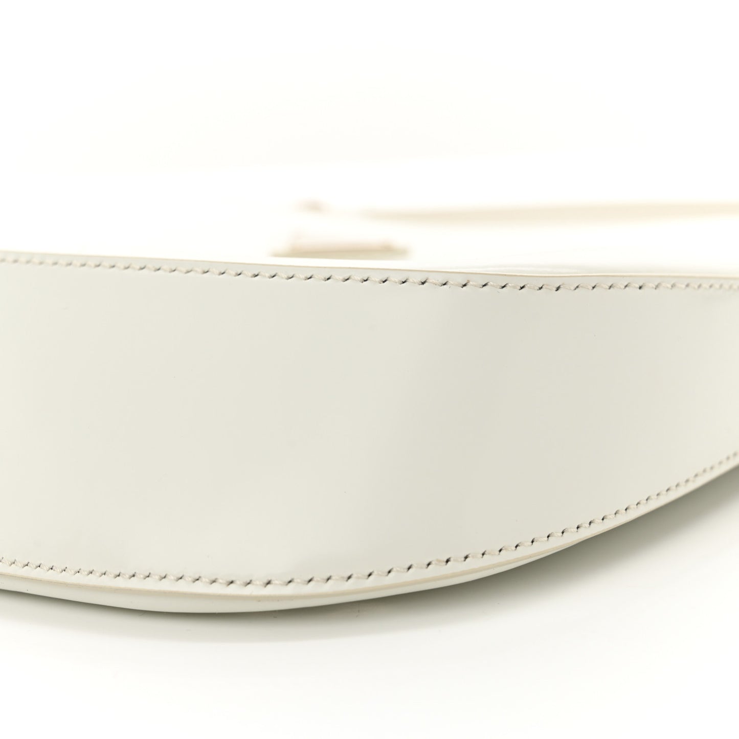 Spazzolato Cleo Shoulder Bag White