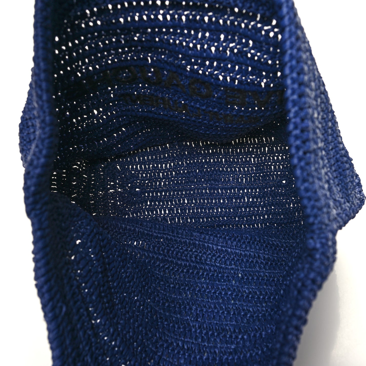Raffia Rive Gauche Tote Blue